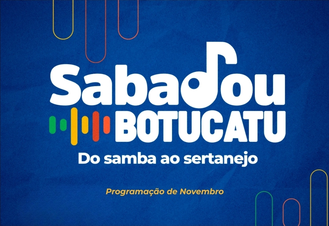 Sabadou Botucatu promete agitar novembro com shows gratuitos em duas regiões da cidade