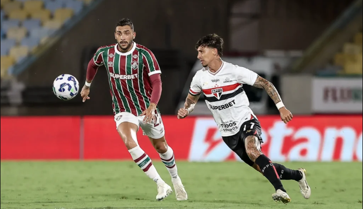 São Paulo sofre goleada contra o Fluminense no Maracanã