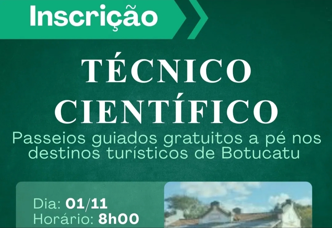 Passeio Guiado Técnico-Científico convida população a explorar história, ciência e biodiversidade de Botucatu