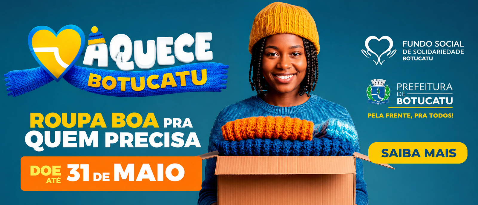 Aquece Botucatu 2026: veja os postos mais próximos para contribuir