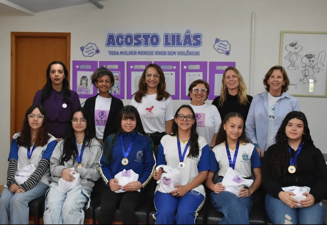 Prefeitura de Botucatu premia estudantes por trabalhos sobre respeito e enfrentamento à violência contra a mulher