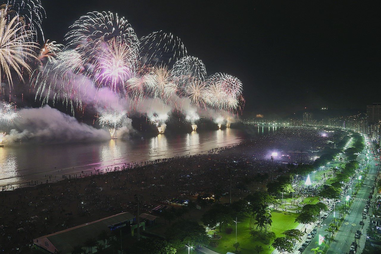 Santos prepara maior Réveillon do Litoral com expectativa de 1 milhão de pessoas e busca de novos patrocinadores